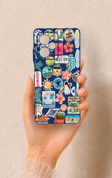 Poco X5 Pro Uyumlu Summer Vibes Desenli Silikon Kılıf