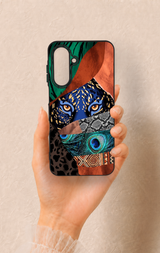 Samsung A26 Uyumlu Amazon Kaplan Desenli Silikon Kılıf