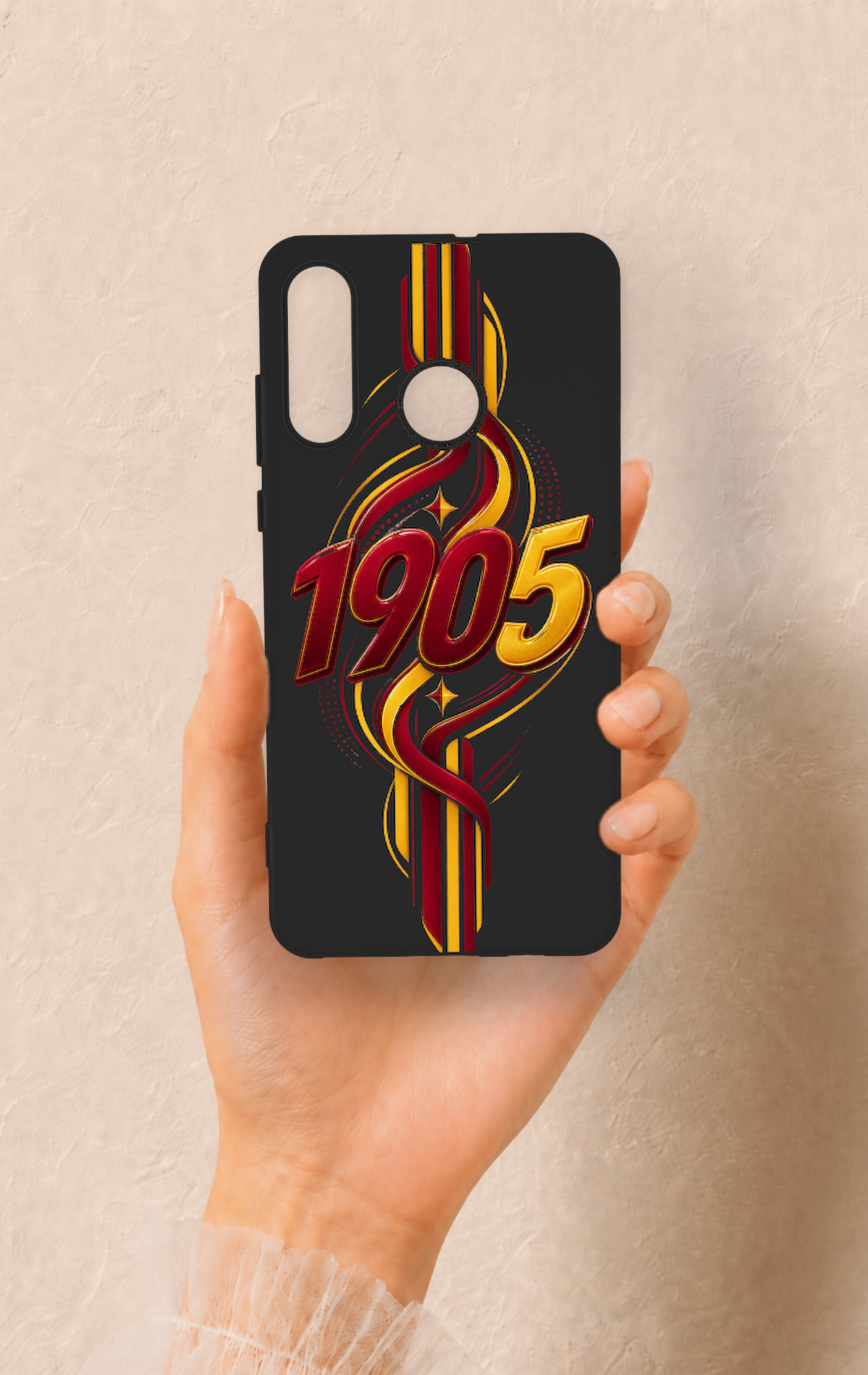 Huawei P30 Lite Uyumlu GS-1905 Desenli Silikon Kılıf