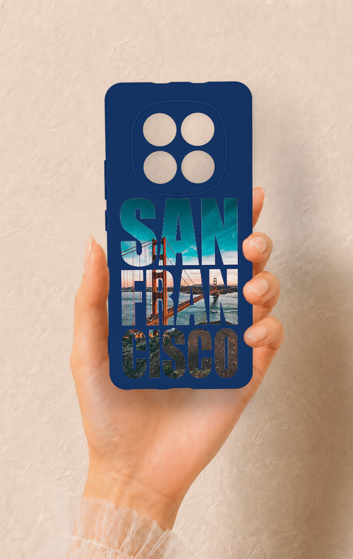REDMİ NOTE 15 4G Uyumlu San Francisco Desenli Silikon Kılıf