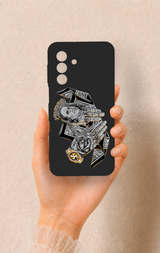 Samsung A17 Uyumlu Self Made Desenli Silikon Kılıf