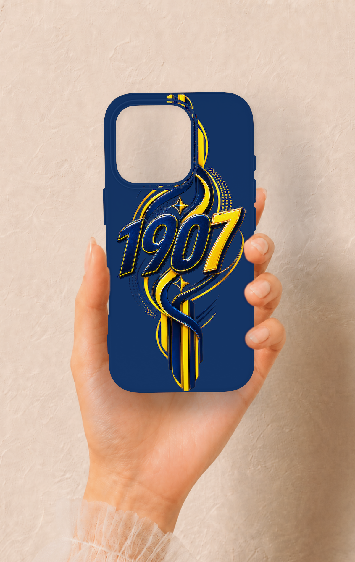 iPhone 16 Pro Uyumlu FB-1907 Desenli Silikon Kılıf