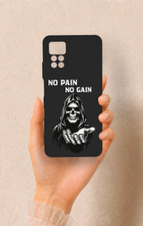 Redmi Note 11 Pro 4G Uyumlu No Pain No Gain Desenli Silikon Kılıf