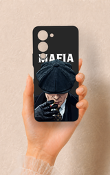 Vivo Y19 5G Uyumlu MAFIA Desenli Silikon Kılıf