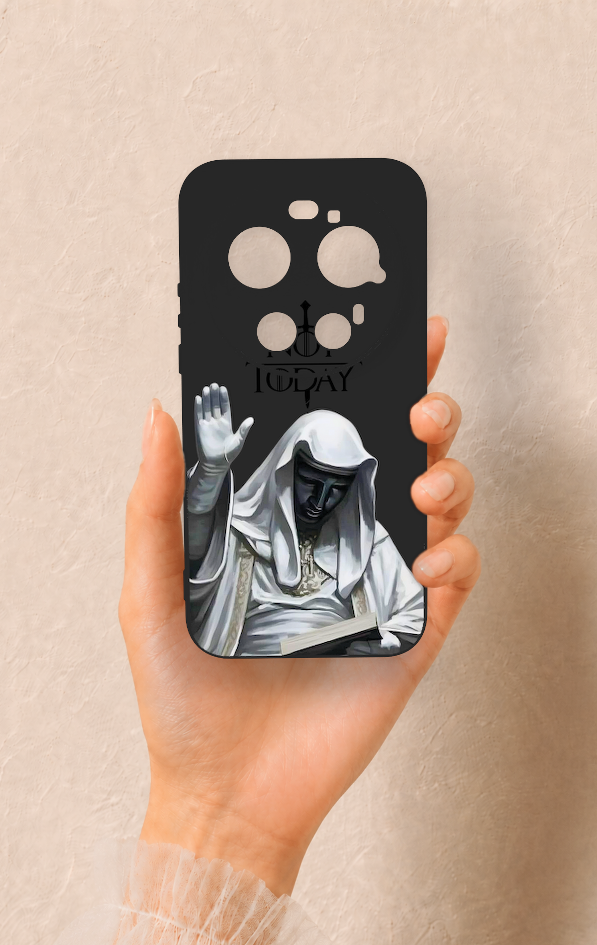 Xiaomi Mi 17 Ultra Uyumlu Not Today Desenli Silikon Kılıf