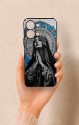 Vivo Y05 4G Uyumlu Rahibe Desenli Silikon Kılıf