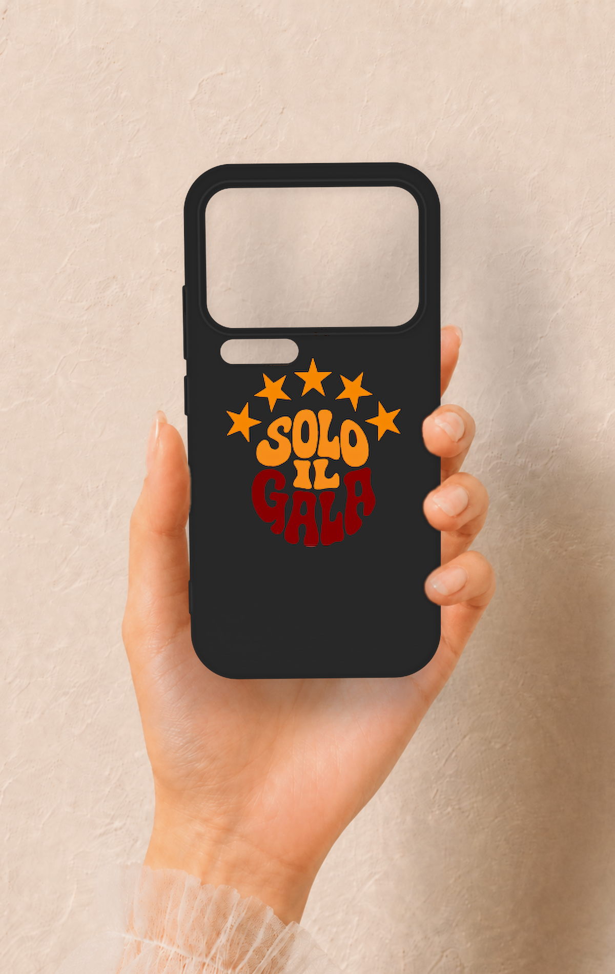 Xiaomi Mi 17 Pro 5G Uyumlu Solo IL Gala Desenli Silikon Kılıf