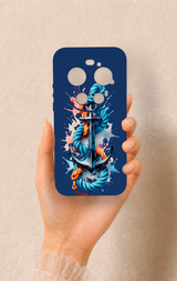 Xiaomi Mi 17 Ultra Uyumlu Anchor Desenli Silikon Kılıf