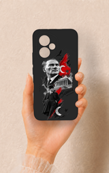 Honor 400 Uyumlu Atatürk Anıtkabir Desenli Silikon Kılıf