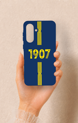 Samsung A56 Uyumlu 1907 Kemer Desenli Silikon Kılıf