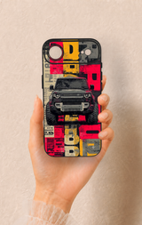 iPhone 17 Air Uyumlu Defender Truck Desenli Silikon Kılıf