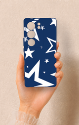 Vivo V29 Uyumlu Mega Star Desenli Silikon Kılıf