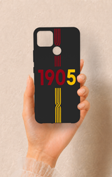 Realme C25 Uyumlu 1905 Kemer Desenli Silikon Kılıf