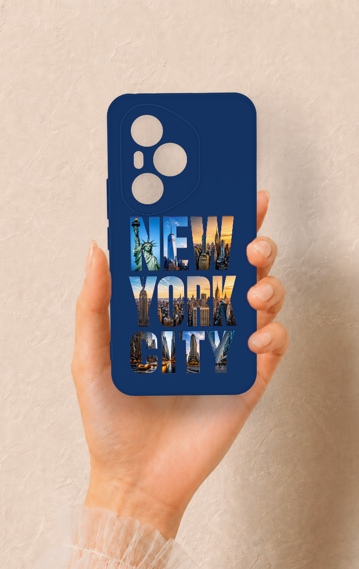 Honor 400 Pro Uyumlu New York City Desenli Silikon Kılıf