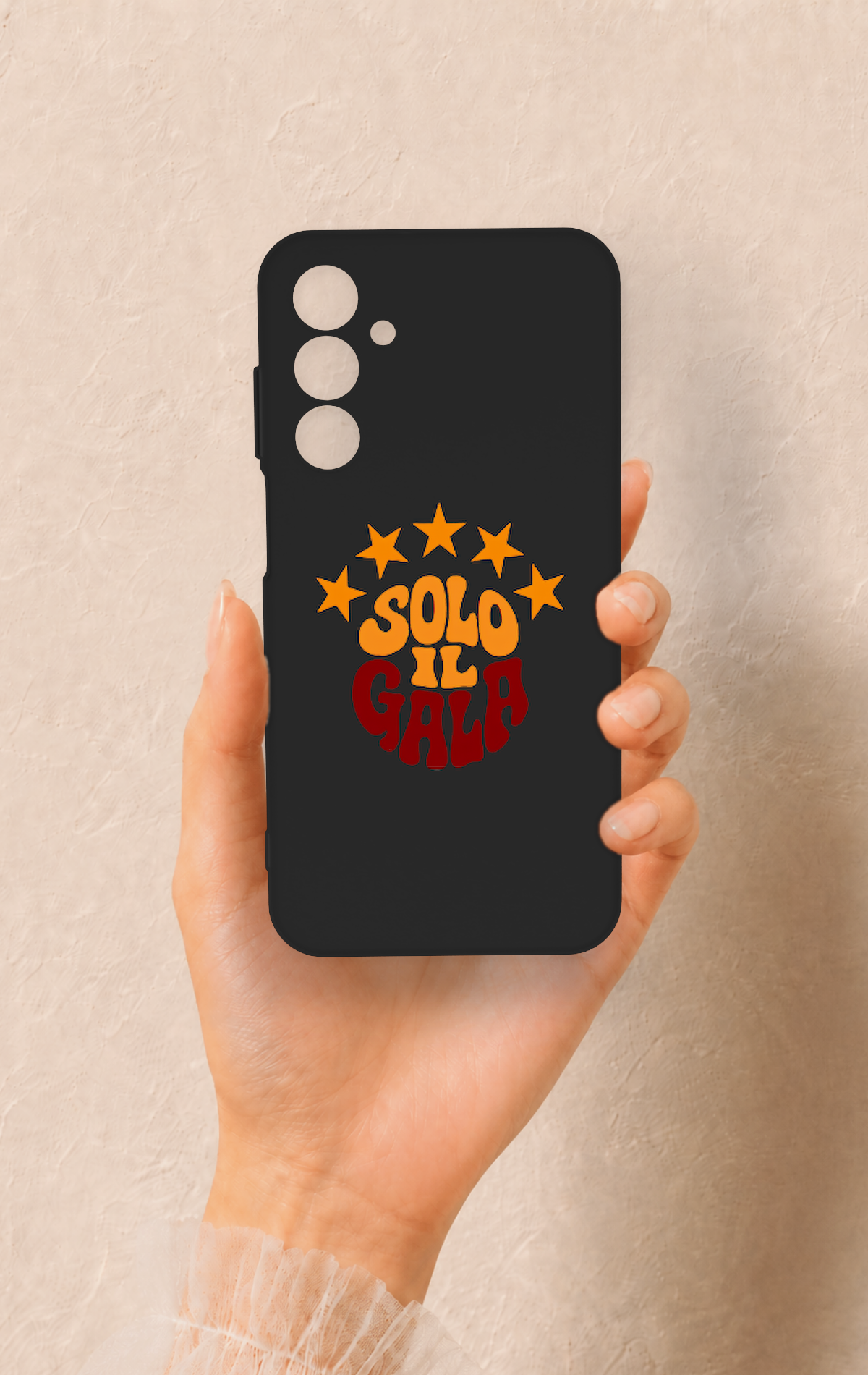 Samsung A25 Uyumlu Solo IL Gala Desenli Silikon Kılıf