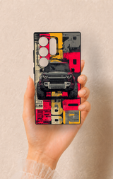Samsung S24 Ultra Uyumlu Defender Truck Desenli Silikon Kılıf