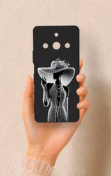Realme 11 Pro Uyumlu Lady Desenli Silikon Kılıf