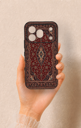 Honor 600 Pro Uyumlu Acem Halı Desenli Silikon Kılıf