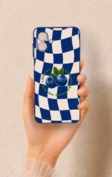 Samsung A07 Uyumlu Yaban Mersini Desenli Silikon Kılıf