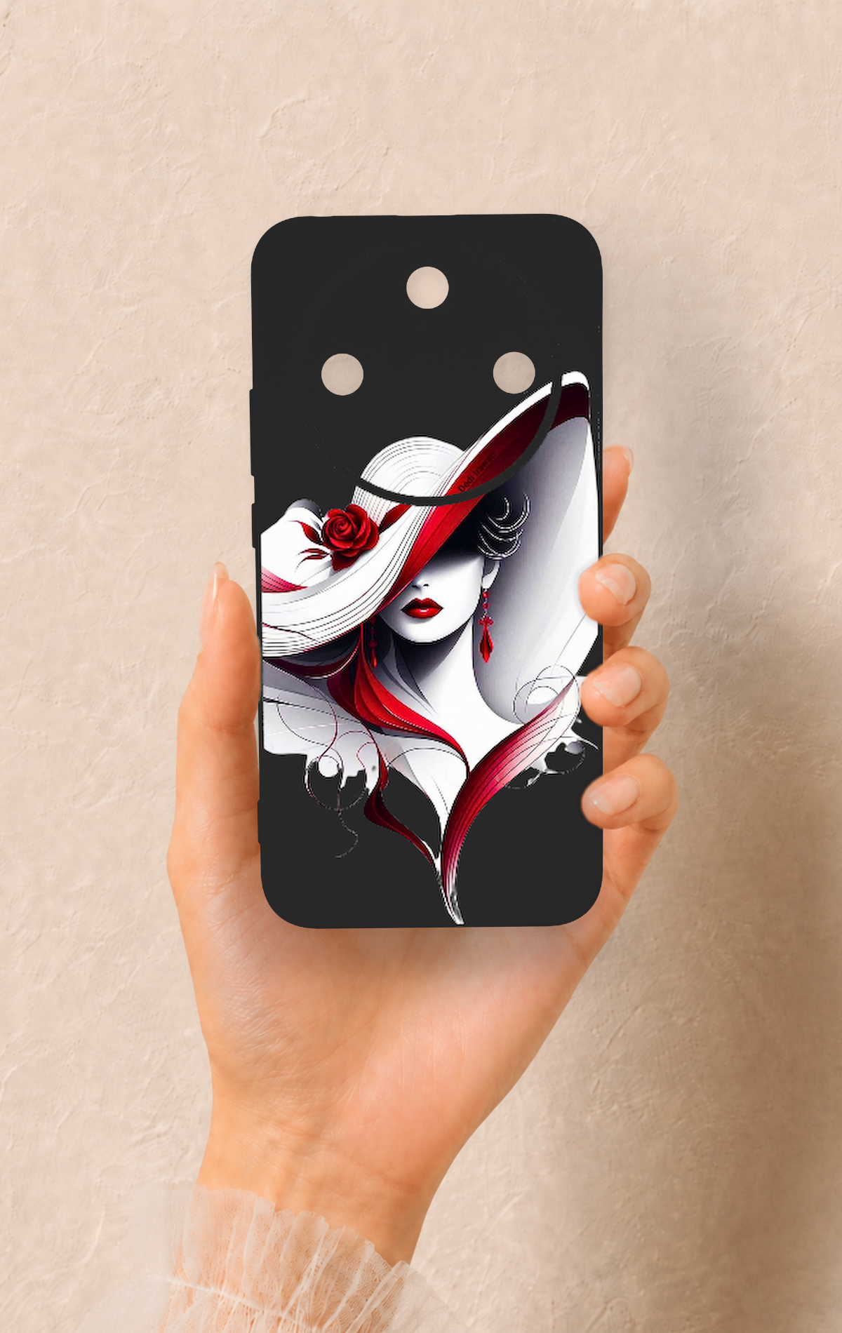 Honor Magic 8 Lite Uyumlu Matmazel Desenli Silikon Kılıf