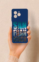 Omix X7 Uyumlu San Francisco Desenli Silikon Kılıf