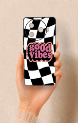 Tecno Camon 30 Pro 5G Uyumlu Black Good Vibes Desenli Silikon Kılıf