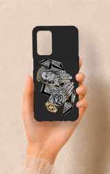 Oppo A55 Uyumlu Self Made Desenli Silikon Kılıf
