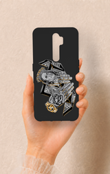 Oppo A9 2020 Uyumlu Self Made Desenli Silikon Kılıf