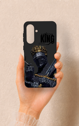 Samsung A56 Uyumlu King Desenli Silikon Kılıf