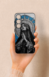 Samsung S25 Uyumlu Rahibe Desenli Silikon Kılıf