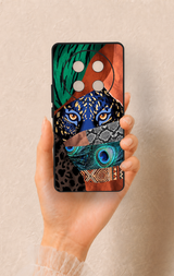 Honor Magic 7 Lite 5G Uyumlu Amazon Kaplan Desenli Silikon Kılıf