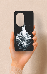 Honor 200 Pro 5G Uyumlu Secret Sea Desenli Silikon Kılıf