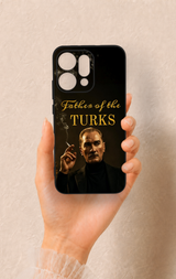 Oppo Reno 14 Uyumlu Father Of The Turks Desenli Silikon Kılıf