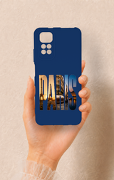 Redmi Note 11S Uyumlu Paris Desenli Silikon Kılıf