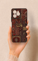 Omix x6 Uyumlu Vintage Halı Desenli Silikon Kılıf