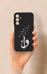 Samsung A15 Uyumlu Elif Vav Desenli Silikon Kılıf