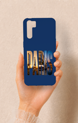 Oppo A91 Uyumlu Paris Desenli Silikon Kılıf