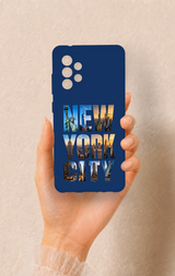 Samsung A52 Uyumlu New York City Desenli Silikon Kılıf