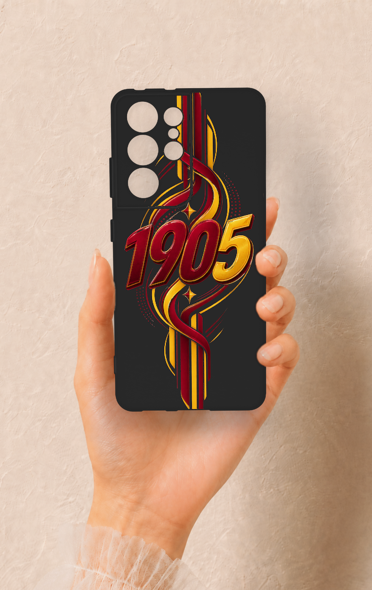 Samsung S21 Ultra Uyumlu GS-1905 Desenli Silikon Kılıf