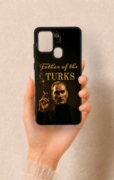 Samsung A21S Uyumlu Father Of The Turks Desenli Silikon Kılıf