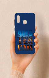Samsung A20-A30 Uyumlu Amsterdam Desenli Silikon Kılıf
