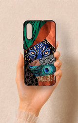 Samsung A50 Uyumlu Amazon Kaplan Desenli Silikon Kılıf