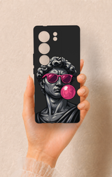 Vivo V29 Uyumlu Pop David Desenli Silikon Kılıf