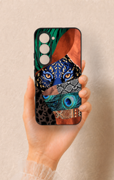 Tecno Spark 40 Pro Uyumlu Amazon Kaplan Desenli Silikon Kılıf