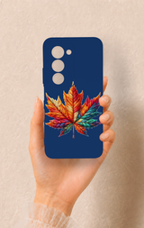Redmi 15 5G Uyumlu Renkli Yaprak Desenli Silikon Kılıf