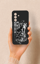 Samsung A17 Uyumlu Fear No Evil Desenli Silikon Kılıf