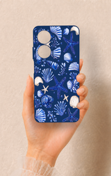Oppo A60 Uyumlu Deniz Kabuğu Desenli Silikon Kılıf