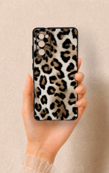 Samsung S20Fe Uyumlu Leopar Derisi Desenli Silikon Kılıf