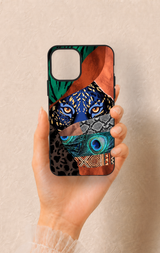 iPhone 12-12PRO Uyumlu Amazon Kaplan Desenli Silikon Kılıf