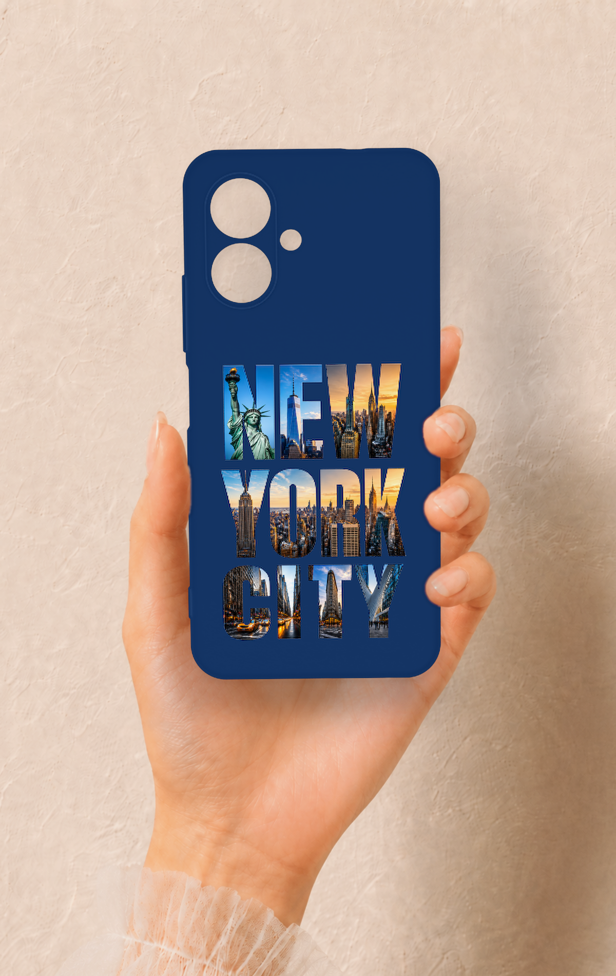 Tecno Spark Go 2 Uyumlu New York City Desenli Silikon Kılıf